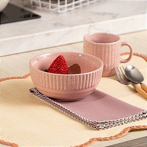 Bowl Meg Conhaque Rosa
