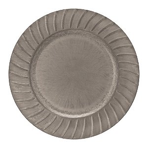 Sousplat Dórico Taupe