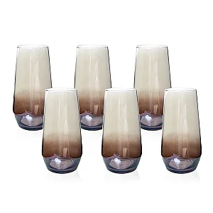 Jogo de Copos 4 Peças 545 ml Bruma Âmbar