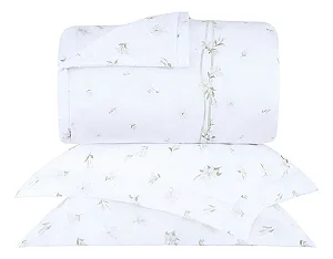 Kit Colcha King 270 Fios Buddemeyer Vision Gaya Estampado 3 peças