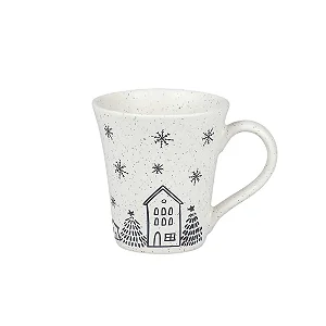 Jogo de 6 Canecas 330ml Unni Vilarejo Natalino