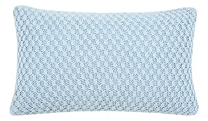 Almofada Tricot Zoe Buddemeyer Azul