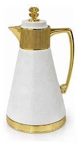 Garrafa Térmica 1L Inox Luxo Clássico para Café e Chá