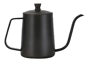 Chaleira Bico de Ganso em Aço Inox Black 600ml Preta – Oxford
