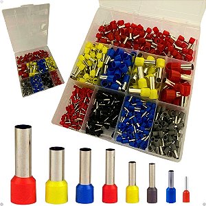 Terminal Tubular Ilhós Kit 1 1,5 2,5 4 6 10 16 25 35mm2
