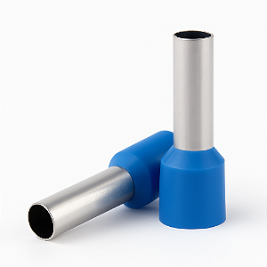 Terminal Tubular Ilhós Conector 16mm Pré Isolado 100 Pçs