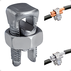 CONECTOR SPLIT BOLT PARAFUSO FENDIDO SIMPLES  16MM ESTANHADO 1 PEÇA
