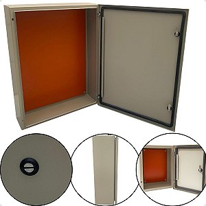 QUADRO DISTRIBUIÇÃO SOBREPOR 80X60X20 PAINEL COMANDO