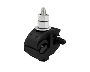 Conector de Derivação Perfurante Pequeno 10–95 mm² Preto – Kit 10 Unidades