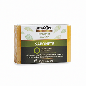 Sabonete em Barra Natural de Mel e Manteiga de Cupuaçu AmaBee 90g