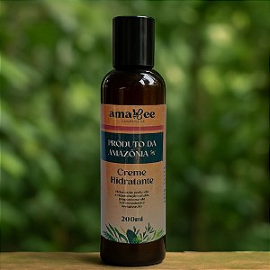 Creme Hidratante amabee 200ml com Mel e Própolis - Nutrição Intensa & Proteção Natural
