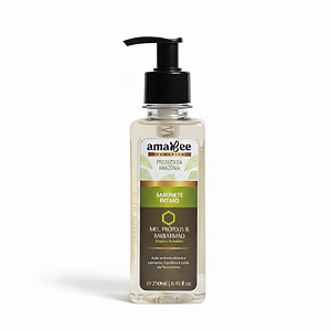 Sabonete Íntimo Natural de Barbatimão, Mel e Própolis AmaBee 250ml