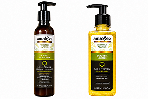 Kit Sabonete Líquido Mel Hidratante 250ml + Creme Hidratação Mel E Cupuaçu 200ml