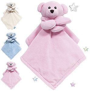 NANINHA PARA BEBE CARINHO HORA DO SONO BUBA  ANTIALÉRGICO Cor:Rosa