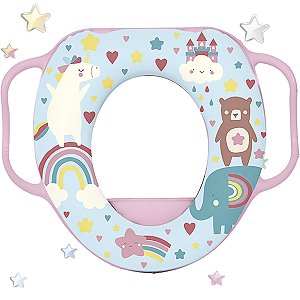 Redutor De Assento Sanitário Adaptador Para Bebês BUBA Nome do desenho:Arco-Iris