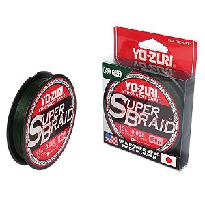 Linha Yo-Zuri Super Braid 0.19mm - 15lbs 135m