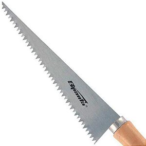 Serrote Para Gesso Drywall SPARTA Com Cabo de Madeira Profissional 180MM