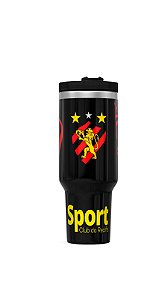 Caneca Térmica 1,2L Preto - Sport