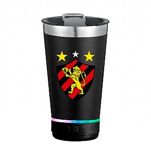 Copo Musical Térmico 420ml Preto - Sport