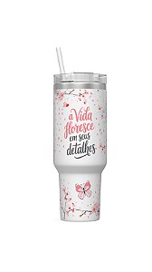 Caneca Térmica 1,2L - Vida Floresce