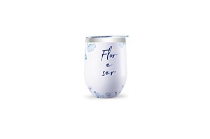 Copo Térmico Rounded 350ml - Flor e Ser