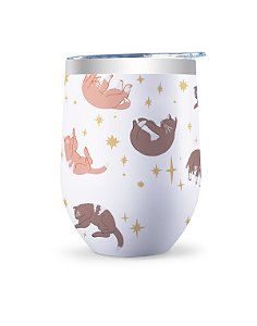 Copo Cuia Térmico 350ml – Gato Clássico