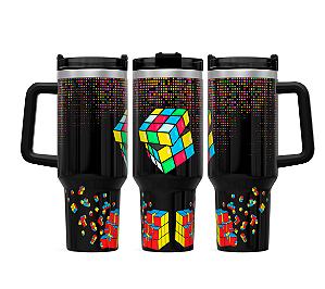 Caneca Térmica Menz 1,2L – Cubo Mágico