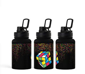 Garrafa Térmica Pocket 350ml – Cubo Mágico