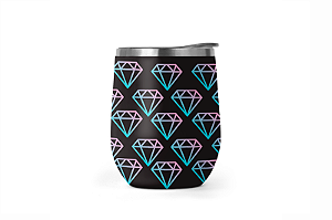Copo Cuia Rounded 350ml – Diamond Black