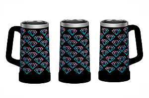 Caneca Térmica 710ml – Diamond Black