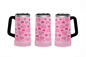 Caneca Térmica 710ml – Diamond Rose