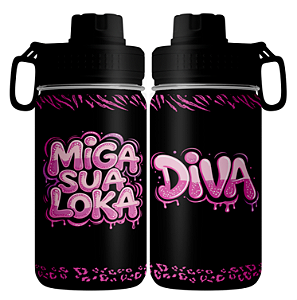 Garrafa Pocket 350ml – Diva Miga