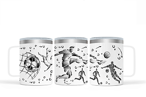 Caneca Térmica Flow 360ml Football