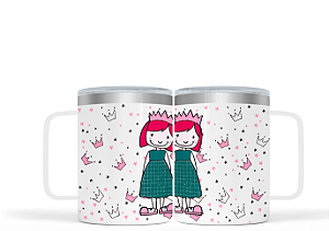 Caneca Térmica Flow 360ml – Princess Doll