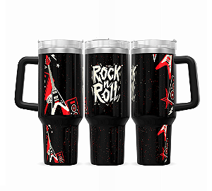 Caneca Térmica 1,2L – Rock n Roll