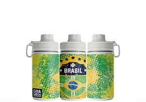 Garrafa Pocket 350ml – Brasil | Copa do Mundo 2026