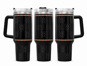 Caneca Térmica Menz 1,2L – Portugal Copa do Mundo 2026