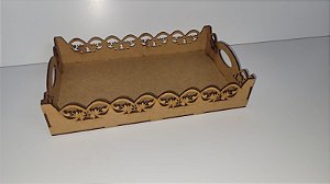 Bandeja arabesco em mdf