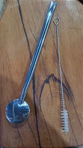 Bombas de chimarrão com escovinha