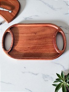 Tábua/Gamela de Madeira com Alças – Qualidade e Charme Artesanal