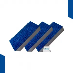 Jogo 3 tacos de descontaminação de vidros