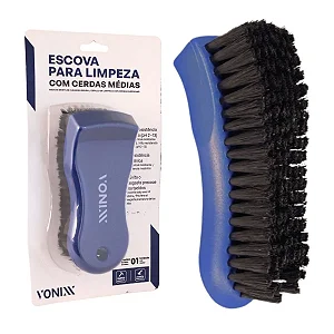 Escova com cerdas medias