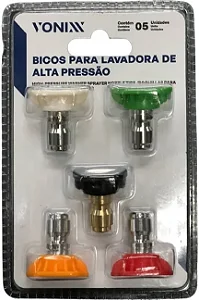 JG 5 BICOS PARA LAVADORA DE ALTa pressão vonixx