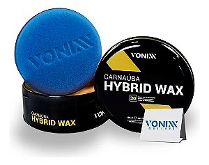 Cera  Vonixx Hybrid Wax 120ml Carnaúba Automotiva Polimento