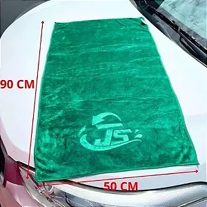 Microfibra Secagem JS verde 400gsm 50x90