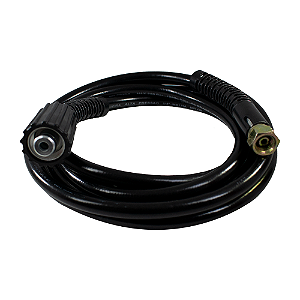 MANGUEIRA TRAMA NYLON (M22/14 X 1/4″FEMEA) P/ LAVADORAS ALTA PRESSAO – 3 METROS