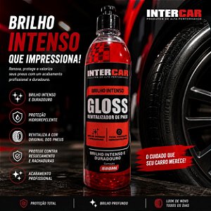 Gloss Revitalizador de Pneu 500ml Intercar