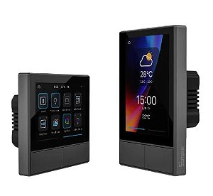 INTERRUPTOR INTELIGENTE COM PAINEL PRETO SONOFF