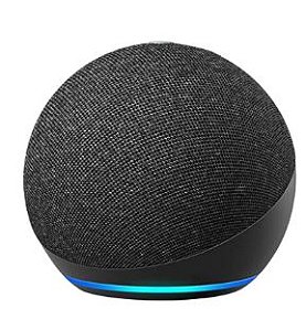 ALEXA ECHO DOT 4ª GERAÇÃO PRETA  AMAZON