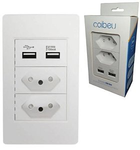 TOMADA  ENTRADA USB DUO